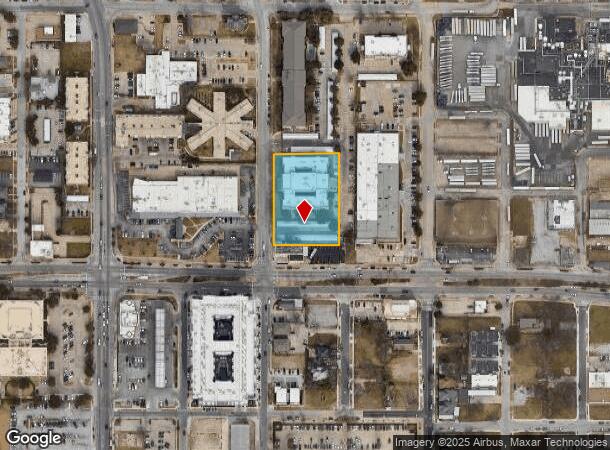  1015 S Jennings Ave, Fort Worth, TX Parcel Map
