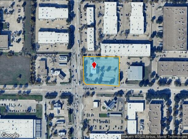  2501 E Plano Pkwy, Plano, TX Parcel Map