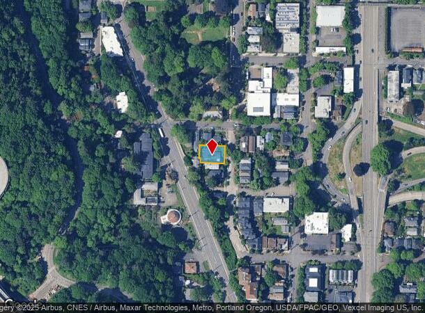  3117 Sw 2Nd Ave, Portland, OR Parcel Map
