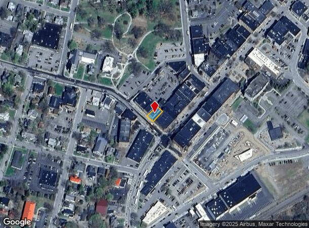  28 Chestnut St, Oneonta, NY Parcel Map