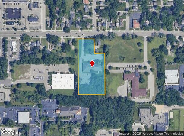 1400 Leonard St Ne, Grand Rapids, MI Parcel Map