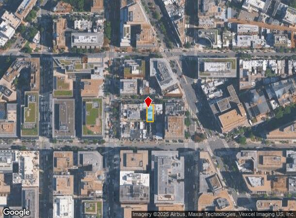 1820 Jefferson Pl Nw, Washington, DC Parcel Map