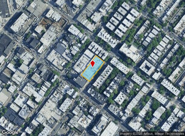  1329 Willoughby Ave, Brooklyn, NY Parcel Map