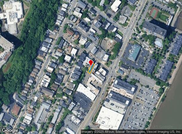  14 Hilliard Ave, Edgewater, NJ Parcel Map