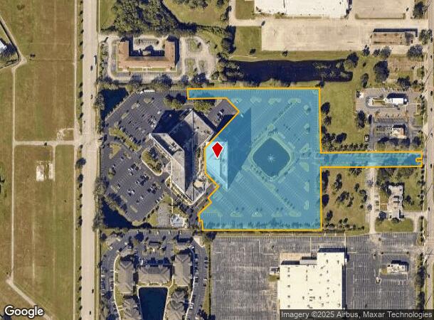  100 Rialto Pl, Melbourne, FL Parcel Map