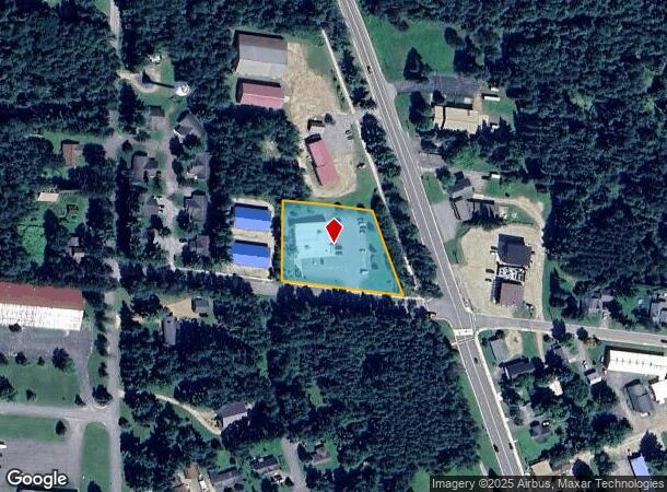 1856 Anderson St, Three Lakes, WI Parcel Map