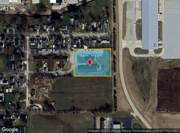  700 Coulson St, Clyde, OH Parcel Map