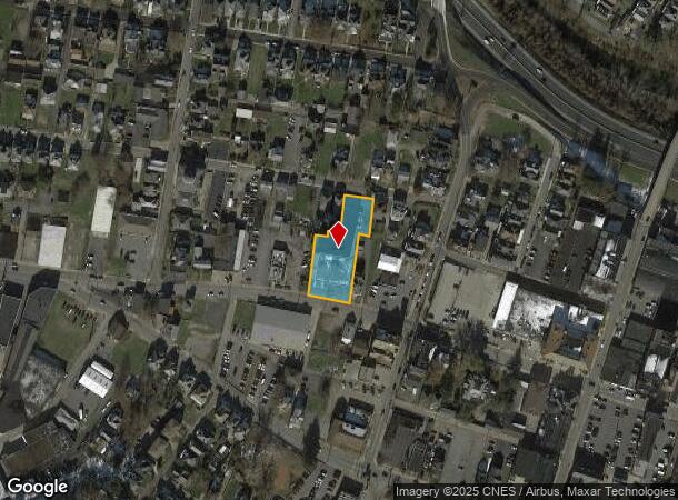  620 W Pike St, Clarksburg, WV Parcel Map