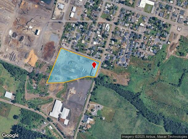  102 W 7Th St, Molalla, OR Parcel Map