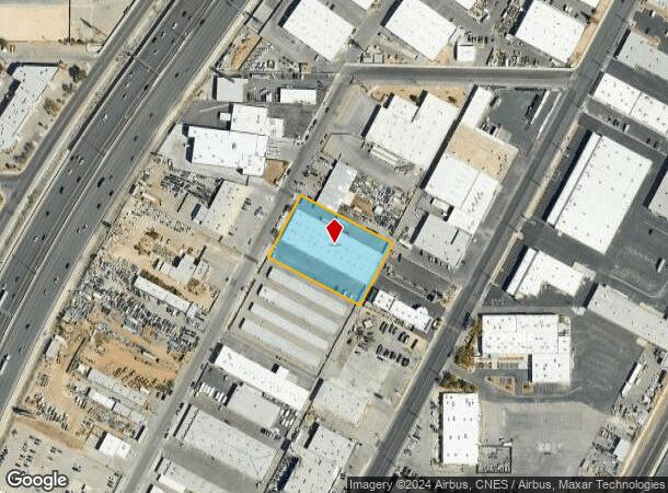  2960 Westwood Dr, Las Vegas, NV Parcel Map