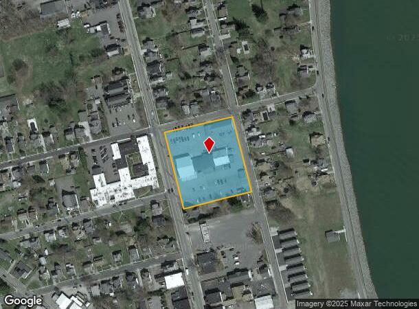  205 S Main St, Athens, PA Parcel Map