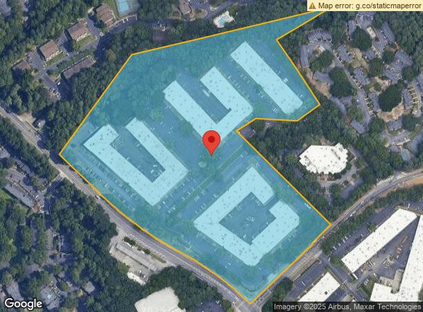  8601 Dunwoody Pl, Atlanta, GA Parcel Map