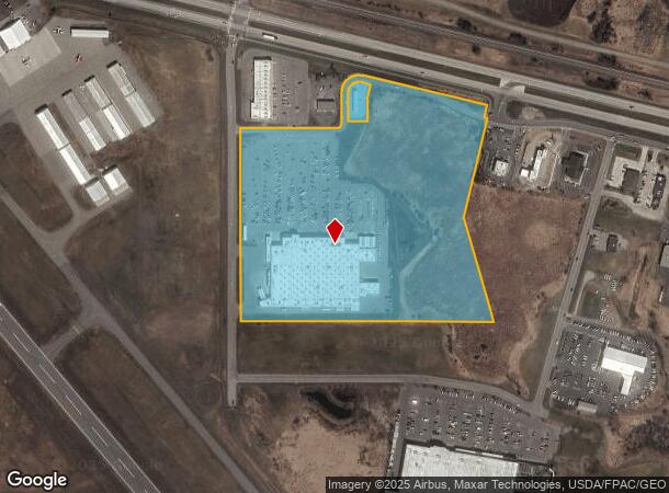 1583 Highway 10 W, Detroit Lakes, MN Parcel Map