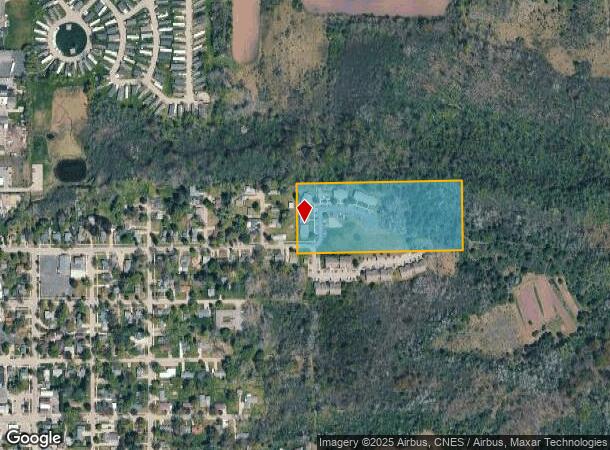 311 Oak Ct, Cedar Springs, MI Parcel Map