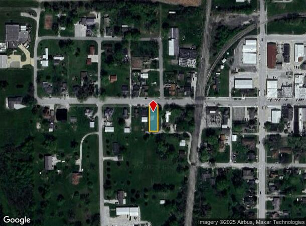  103 W Washington St, Roachdale, IN Parcel Map