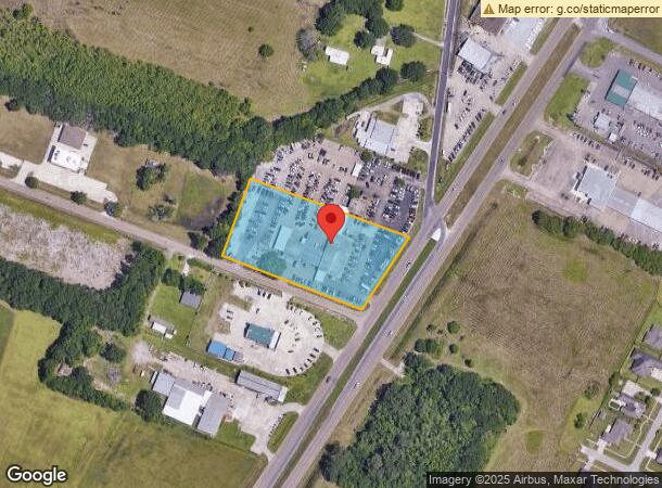  6902 Johnston St, Lafayette, LA Parcel Map