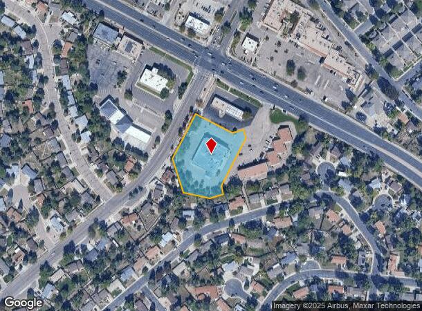  4713 Flintridge Dr, Colorado Springs, CO Parcel Map