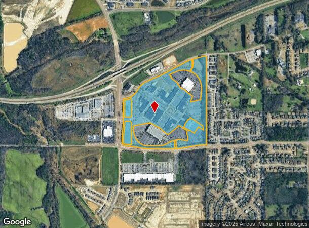  Houston Levee Rd, Collierville, TN Parcel Map