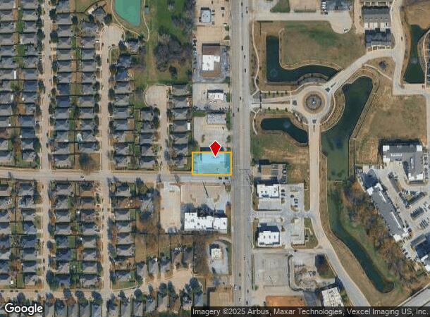 318 S Industrial Blvd, Euless, TX Parcel Map