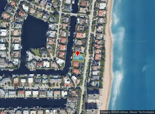 4400 S Ocean Blvd, Highland Beach, FL Parcel Map