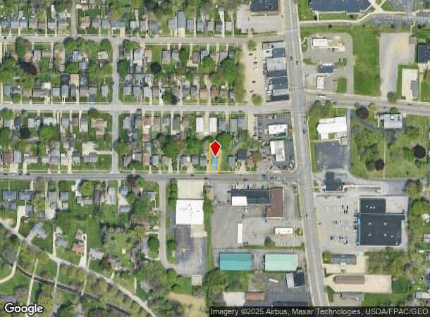  2487 Triplett Blvd, Akron, OH Parcel Map