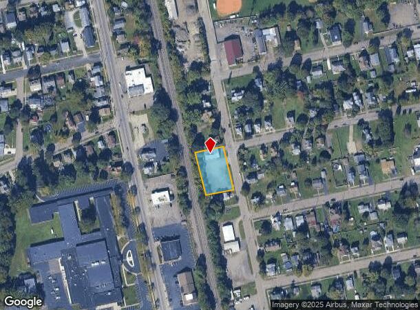 145 Lynwood Ave, Elmira, NY Parcel Map