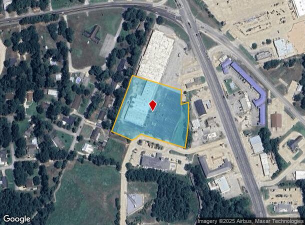 1135 Hurst St, Center, TX Parcel Map
