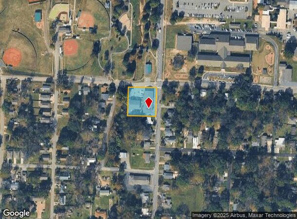 305 S Border St, Benton, AR Parcel Map