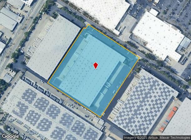  8570 Mercury Ln, Pico Rivera, CA Parcel Map