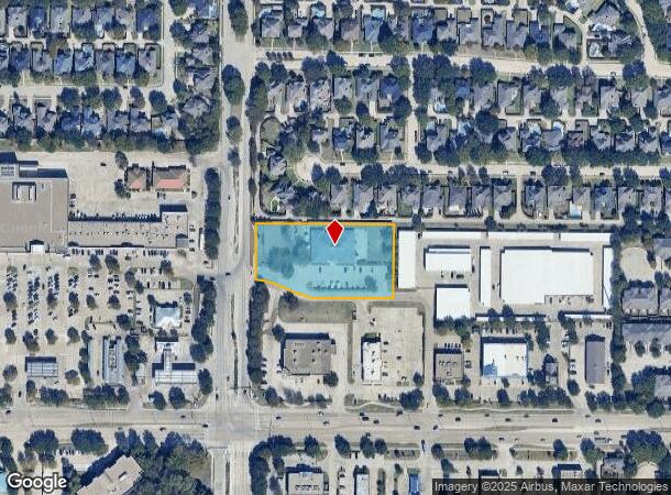  210 N Alma Dr, Allen, TX Parcel Map