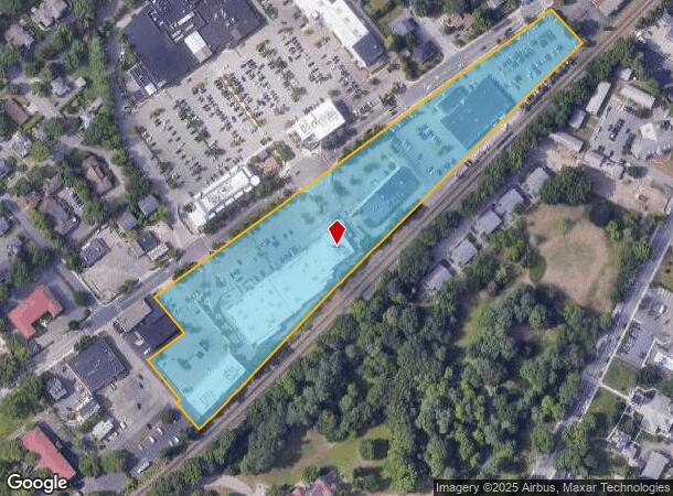  161 Linden St, Wellesley, MA Parcel Map