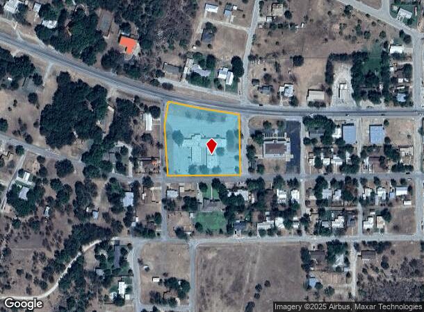 2005 W Wallace St, San Saba, TX Parcel Map