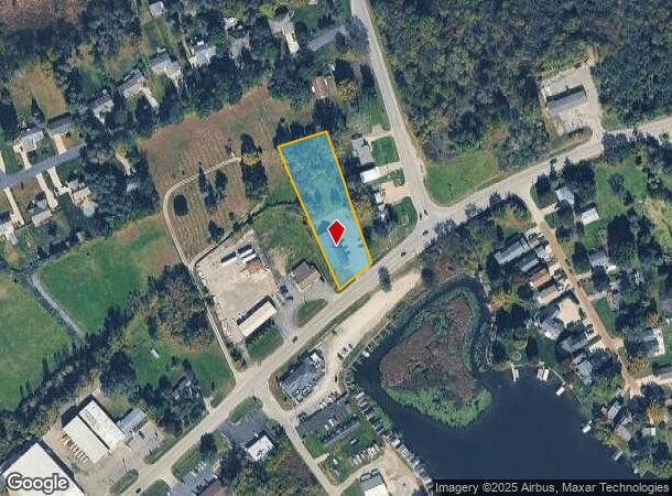  8266 Silver Lake Rd, Linden, MI Parcel Map