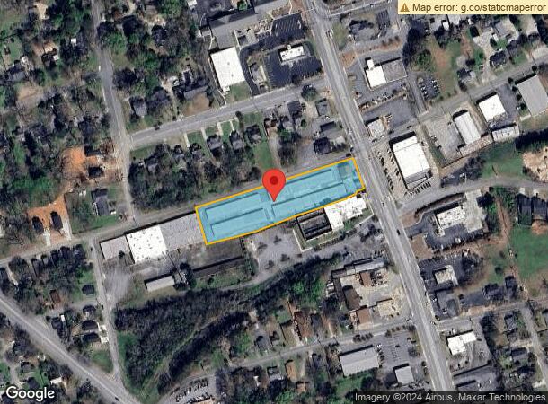  1625 N Main St, Anderson, SC Parcel Map