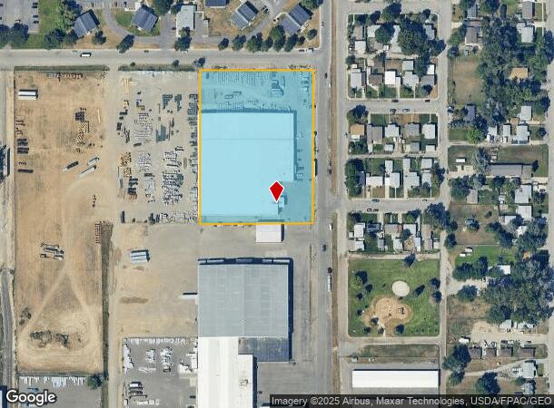 206 S Plainview St, Billings, MT Parcel Map