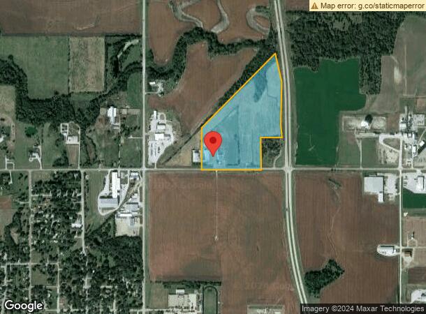  1660 R St, Geneva, NE Parcel Map