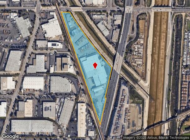  2850 E Del Amo Blvd, Long Beach, CA Parcel Map