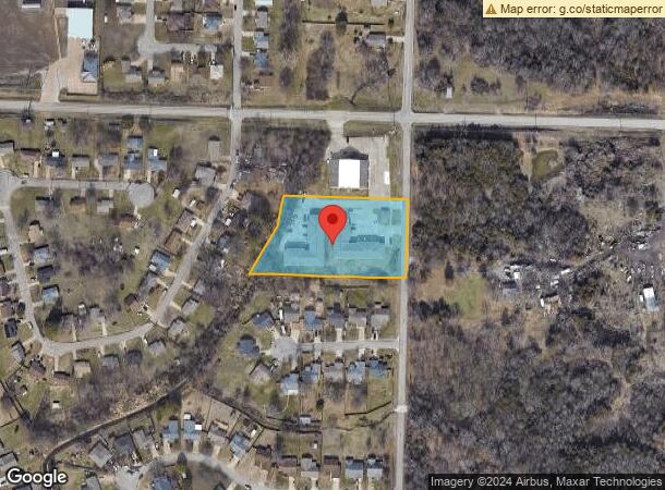  1032 S 40Th St, Van Buren, AR Parcel Map