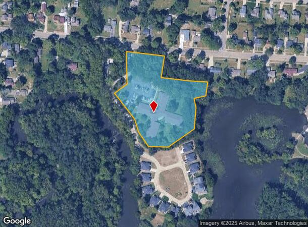 124 Burt St, Tecumseh, MI Parcel Map