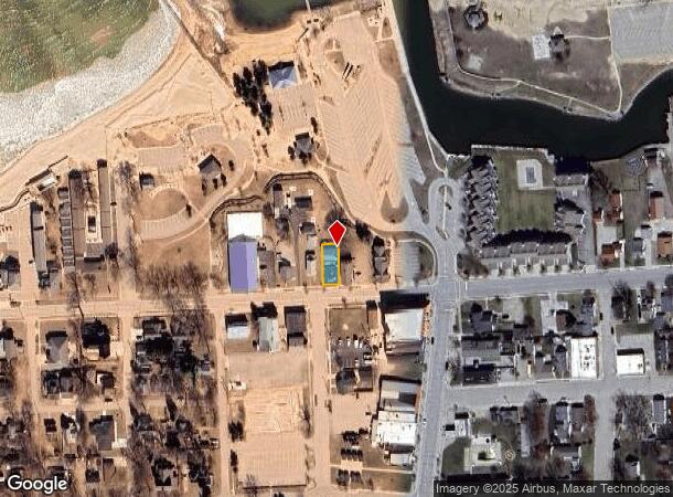  42 W Spring St, Port Austin, MI Parcel Map