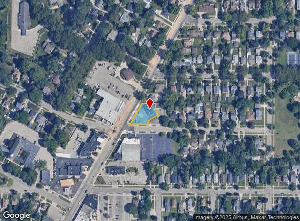  2232 Plainfield Ave Ne, Grand Rapids, MI Parcel Map