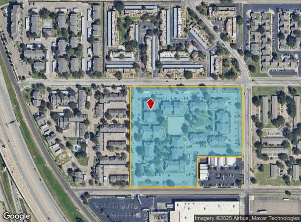 5520 58Th St, Lubbock, TX Parcel Map