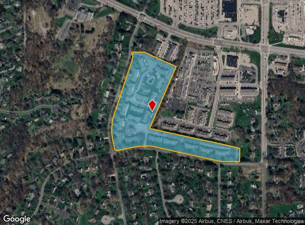  38 Boxwood Ln, Fairport, NY Parcel Map