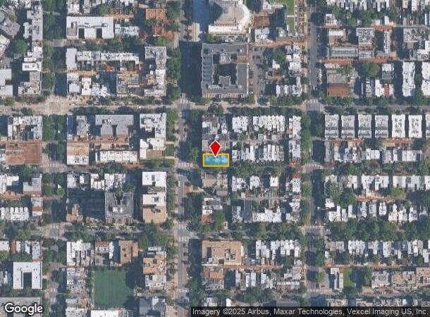 1623 16Th St Nw, Washington, DC Parcel Map
