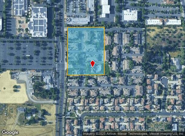 2400 Shady Willow Ln, Brentwood, CA Parcel Map