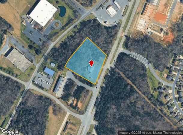 889 N Main St, Clover, SC Parcel Map