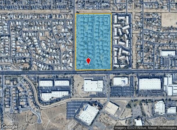 4424 E Baseline Rd, Phoenix, AZ Parcel Map