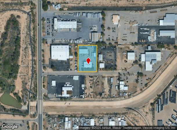  3191 E 44Th St, Tucson, AZ Parcel Map