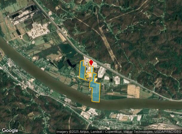 925 County Road 1A, Ironton, OH Parcel Map
