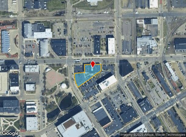 242 E Kalamazoo Ave, Kalamazoo, MI Parcel Map